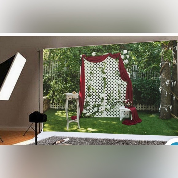 Photo backdrop, Wedding Ceremony backdrop 10x8 - Picture 3 of 3